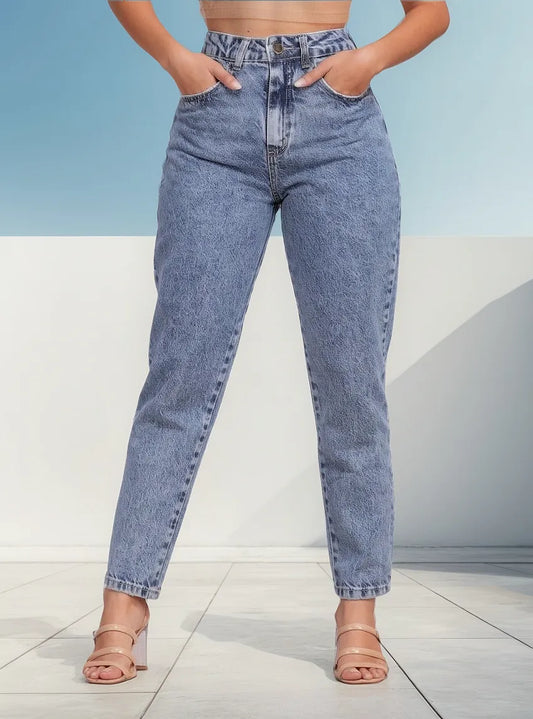 Calça Mom Jeans Feminina