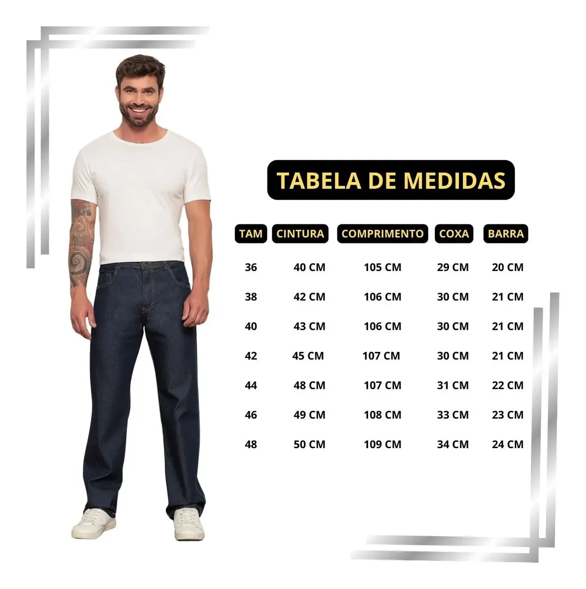 Calça Jeans Masculina